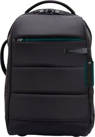 Çantë shpine me rrota BestLife BT-3335P, 15.6", portë USB, e zezë jeshile