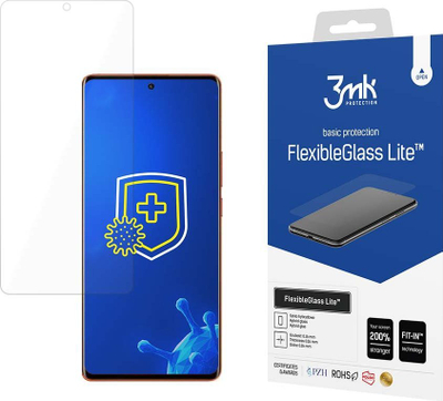 Xham mbrojtës 3mk FlexibleGlass Lite për Vivo X80 Pro, 6H, transparent