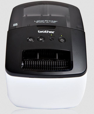 Printer etiketash Brother QL-700, printim termik direkt, kompakt, i bardhë