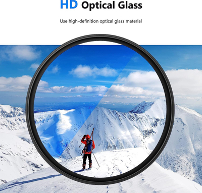 Filter fotografik Neewer MRC HD, 67mm, UV, transparent