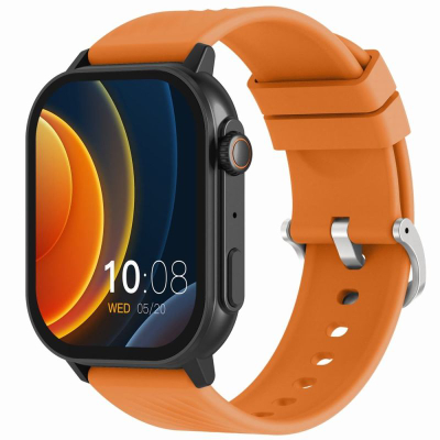 Ora inteligjente Gravity GT15-2, ekran 2.04", Bluetooth për thirrje, portokalli me të zezë