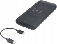 Karikues portativ Deltaco PB-Q1003, 10000mAh, karikim wireless 10W, i zi