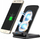 Karikues wireless FAST Qi G10C, karikim i shpejtë, me stand, ngjyrë e zezë