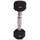Shtangë dore Eb Fit Hex Rubber, 2.5 kg, gize, e zezë