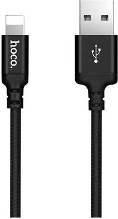 USB кабел Foxconn USB-A во Lightning, 2 m, црна