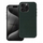 Futrollë Woven Mag për iPhone 11, e përputhshme me MagSafe, material tekstili, jeshile e errët