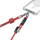 Rrip crossbody universal për telefon Skinarma Dyno Vermilion, i rregullueshëm, me karabiner metalik, e kuqe