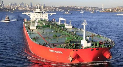 Anije tankere nafte Koala, cisternë transporti, trup çeliku, e kuqe