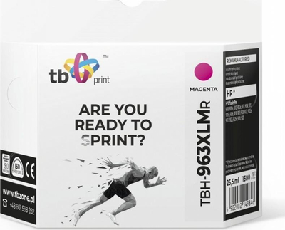 Kartush boje TB Print TBH-963XLMR, për HP 963XL, magenta