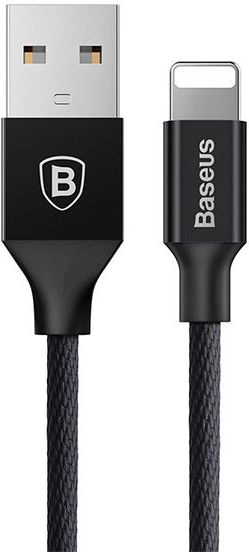 Kabllo USB Baseus Cafule USB A Lightning, 1.2m, 2A, i zi