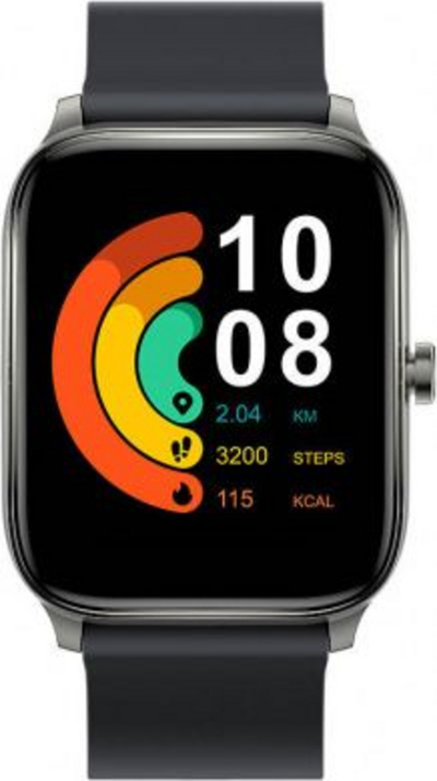 Ora inteligente Haylou GST, 1.69", IP68, e zezë
