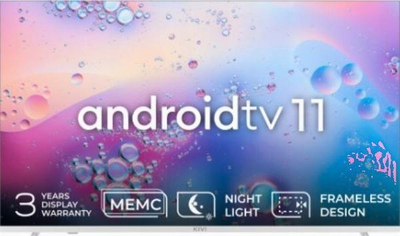 TV Kiwi 43U760QW, 43", Android TV, i bardhë