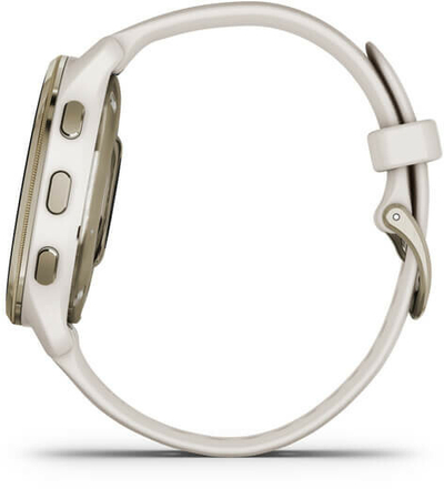 Orë e mençur GARMIN Venu 2 Plus 010-02496-12, e kremtë/artë/bardhë
