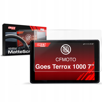 Folie ekrani Grizz për CFMOTO Goes Terrox 1000 7", matte, anti-fingerprint, transparente