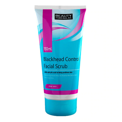 Skrab për fytyrë Beauty Formulas Blackhead Control, 150 ml