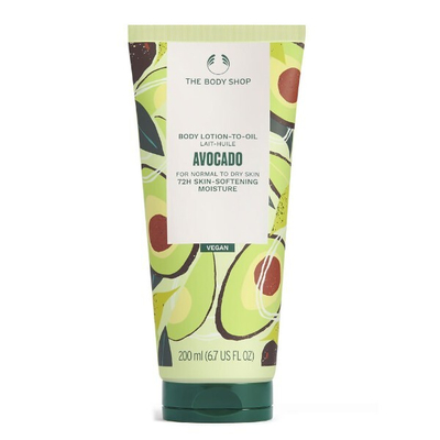 Losion Trupi për Lëkurë Normale dhe të Thatë The Body Shop Avokado, 200 ml