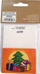 Etiketa dhuratash për kalamaj MFP, set 10 copë, dizajn Krishtlindjesh, shumëngjyrëshe