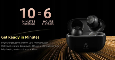 Kufje pa tela Rose Technics Ceramics TWS, Bluetooth, In Ear, të bardha
