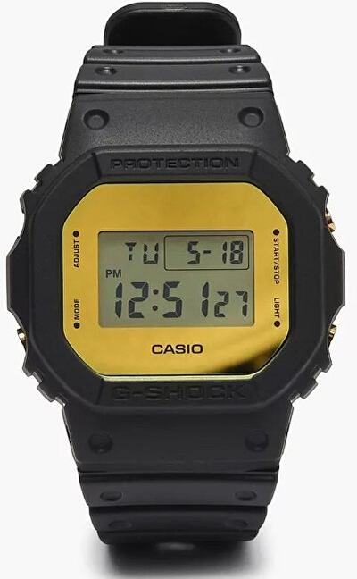 Orë digjitale për meshkuj Casio G-Shock, e zezë