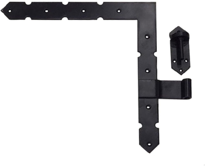 Комплет шарки за аголна врата Okko CORNER DOOR GB-1710, метал, црн