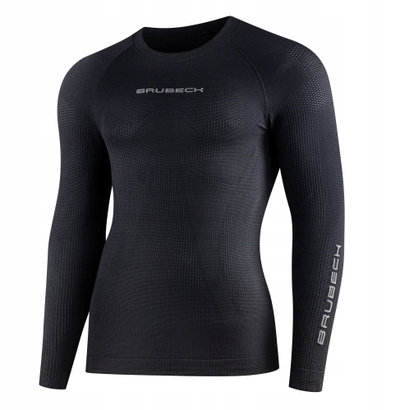 Bluzë termike burrash Brubeck 3D Pro Thermal Active, XL, e zezë