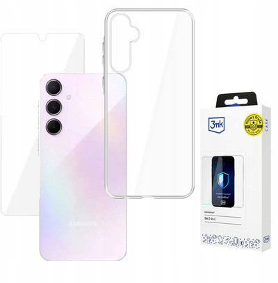 Mbulesë telefoni 3MK ComfortDuo Clear për Xiaomi Redmi Note 14 5G, e butë, kundra gërvishtjeve, transparente