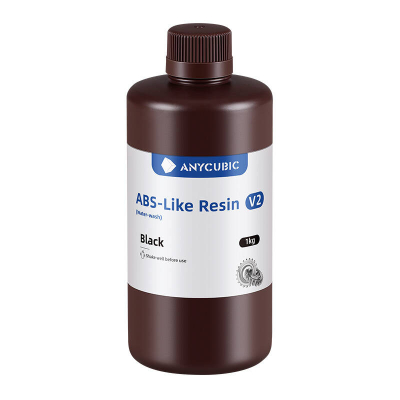Rrëshirë 3D ANYCUBIC ABS-Like Resin V2, 1kg, e zezë