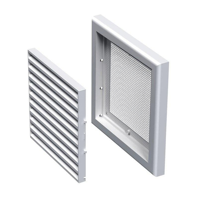 Grilë ventilimi Haushalt MV120S, për mur, plastike, e bardhë