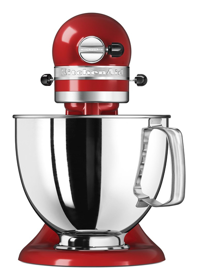 Mikser planetar KitchenAid 5KSM125EER, 4.8L, motor i fuqishëm, i kuq