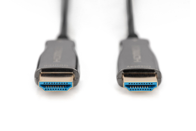 Kabllo HDMI Digitus AK-330125-100-S, 10m, 4K UHD, e zezë