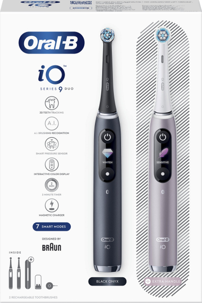 Електрична четка за заби Oral B iO 80363731, со осцилирање, со полначка батерија