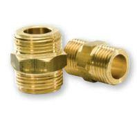 Nypel mosiezny gwintowany 3/4"
