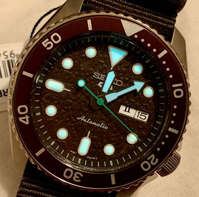 Orë dore Seiko 5 Sports SRPD85K1