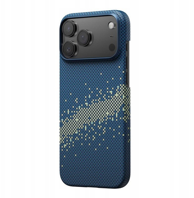 Kollf PITAKA Ultra Slim Milky Way Galaxy për iPhone 17 Pro Max, fibra aramidi, i kapshëm me MagSafe, shumëngjyrësh
