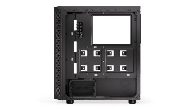 Kornizë PC Endorfy Signum 300 ARGB EY2A006, 4 ventilatorë 120mm, panel xhami anësor, e zezë