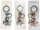 Varëse çelsash Adar Keychain Octopus, metal, ngjyra MIX