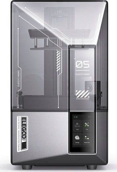 3D печатач Elegoo Mars 5 Ultra, SLA LCD 9K, 18µm, сив