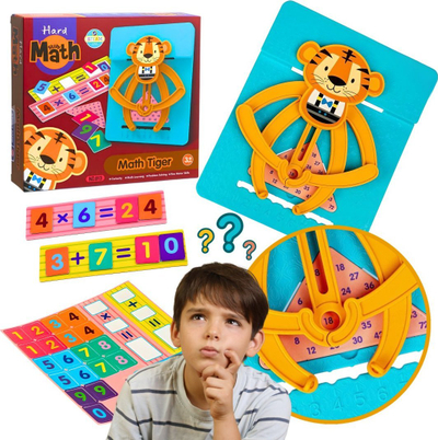 Shtrat edukativ Tiger for Learning Mathematics, për matematikë, për kalamaj