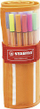 Set stilolapsash fineliner Stabilo Rollerset 8830-2, 0.4mm, 30 ngjyra, shumëngjyrësh