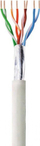 Kabllo rrjeti Techly ITP-C6F-FL, Cat6 F UTP, 305m, gri