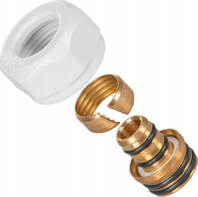 Adapter kompresioni Vario Term PEX White 16x2 M22x1.5, i bardhë