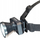 Dritë koke e rikarikueshme Tiross 1966, 1W LED, 90lm, e zezë