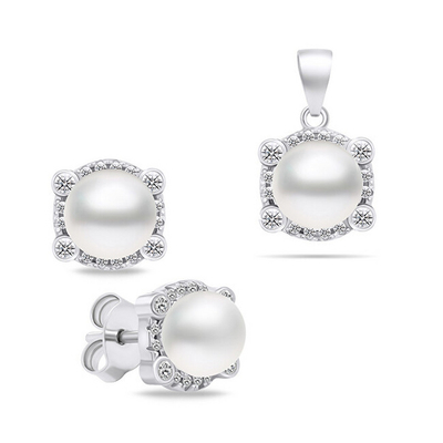 Set Varëse + vathë Brilio Silver SET237W