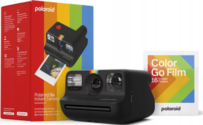 Kamerë instant Polaroid Go Gen 2, format Polaroid Go, e zezë