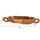 Enë dekor druri teak natyral 64×21.5×9.5 cm (HM4304)