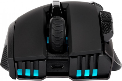Maus gaming Corsair IRONCLAW RGB Wireless, pa kabllo, ngjyrë e zezë