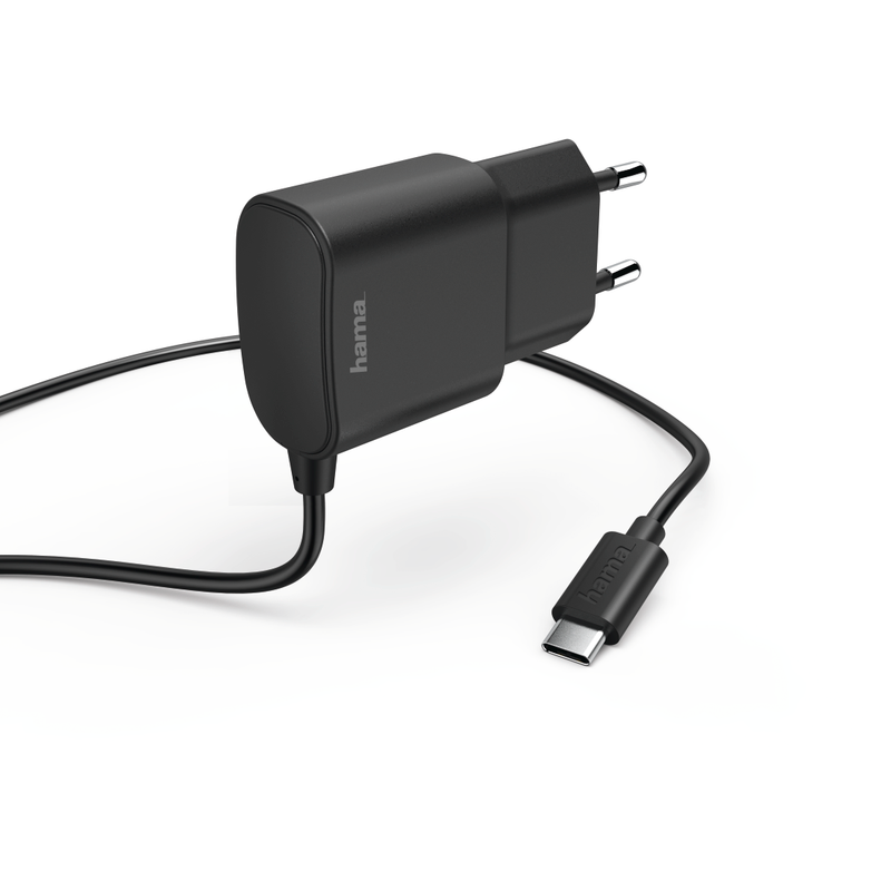 Karikues Hama 12W, USB-C, 1m, i zi