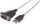 Kabllo Manhattan USB-A në RS-232, 1.8m, e tejdukshme