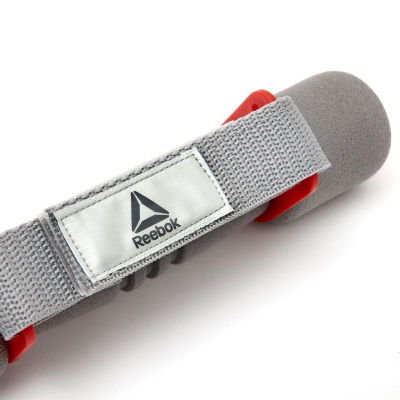 Pesha dore Reebok RAWT-11060RD, set 2x0.5kg, me dorezë, gri