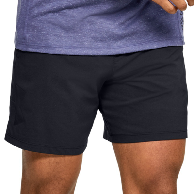 Shorts sportivë Under Armour UA Qualifier SpeedPocket 7", pa shtresë të brendshme, për meshkuj, XXL, të zinj